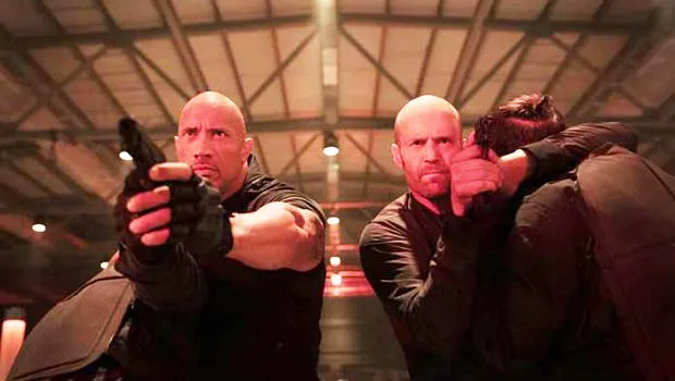 Dwayne Johnson and Jason Statham 