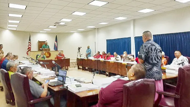 House of Representatives members at their desks