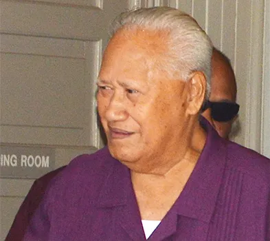 High Talking Chief Tuaolo Meko Aiumu