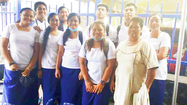 Iakena Academy students at Science Fair