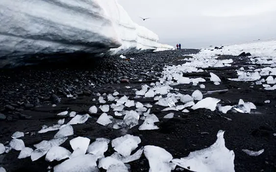 Ice sheet in Antarctica