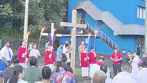 Catholics celebrated Good or Holy Friday