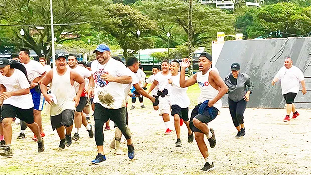Participants in  SPW’s 4th Annual Freedom Run & Obstacle Course.