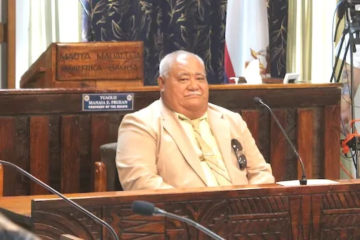 Acting TAOA Director Paopao Kuresa