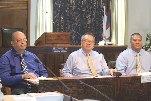 ASPA top officials testifying at the Senate 