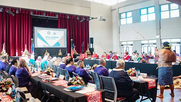 A photo of Atoa o Samoa attendees