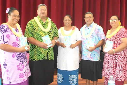 Participants in the three-year program, "E Iloa Oe I Lau Gagana,"