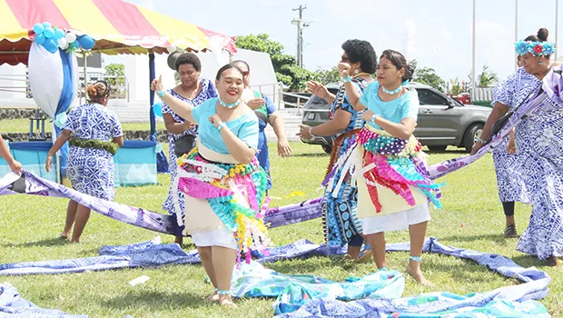 Fiji's Lau Group dancers