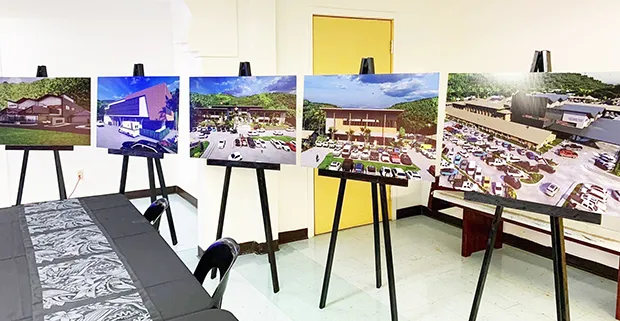 architectural designs of the proposed LBJ hospital additions,