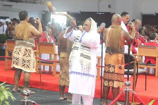 the 'shofar,' a traditional Hebrew horn