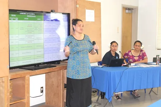Meteorologist-In-Charge Elinor Lutu-McMoore