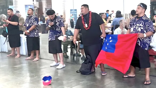 singing for possible donations