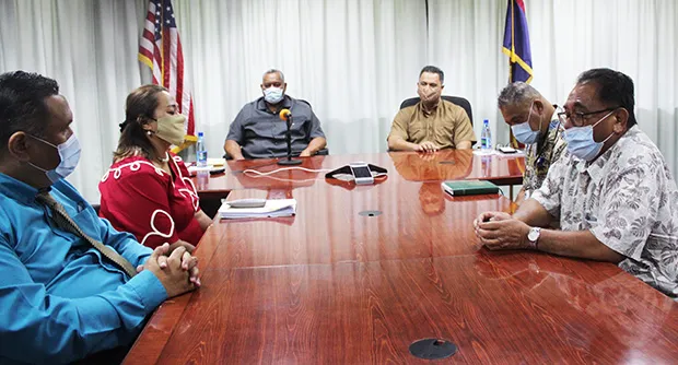 Gov, Lt. Gov. and some members of COVID-19 Task Force