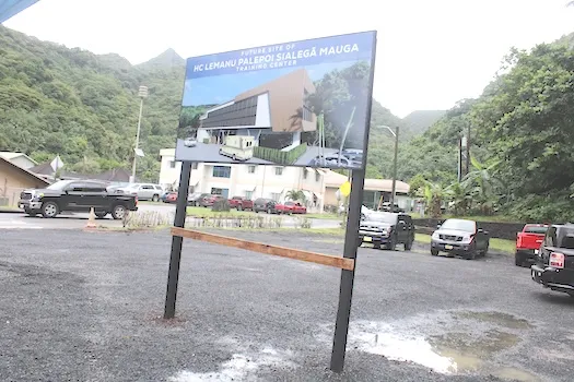 billboard with the depiction of Training Center