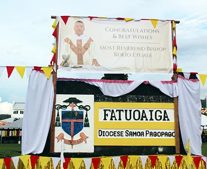 Sign at Fatu O Aiga