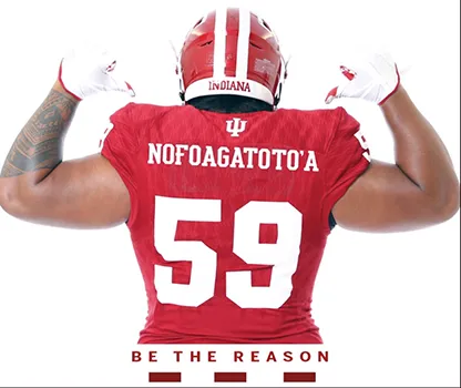 Three-star defensive tackle Sio Nofoagatoto'a