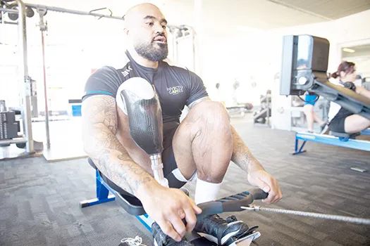 Nu Filo training for the Invictus Games