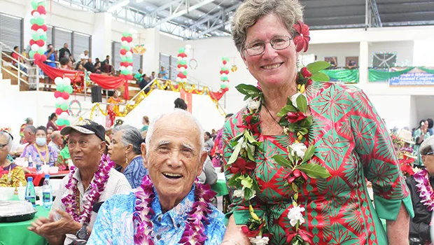 Mr. Iuni Maeva, and Evelyn Lili’o Satele 