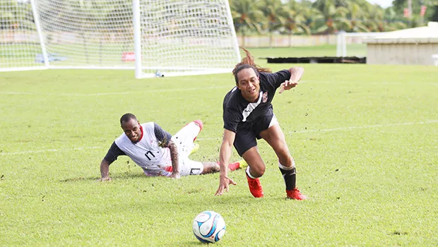 Jaiyah Saelua of American Samoa in action