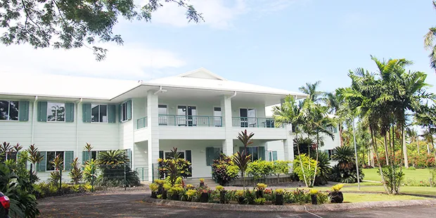 The Samoan remote translation office in Siusega, Samoa