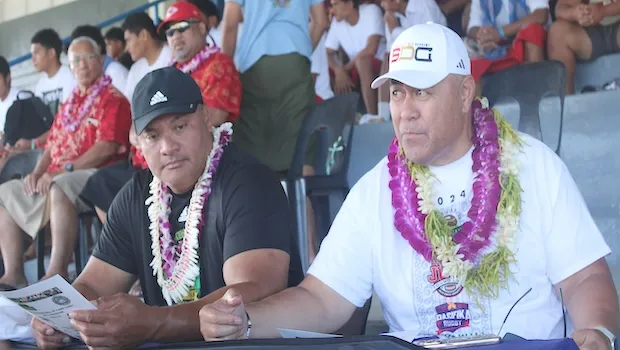 Seiuli Jesse Sapolu and Ma’a Tanuvasa