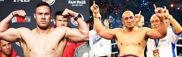 Joseph Parker and  Alex Leapai