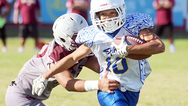 O’Neil Ah-Chee of the Sharks