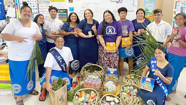 Some members of the Samoana Junior Class