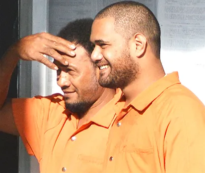 Methodist Mika Kuka and Lafaele Sefo