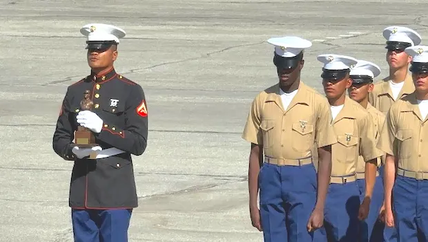 Lance Cpl. Logovii Sialoi is honor graduate