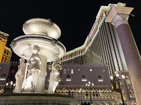 Las Vegas fountain