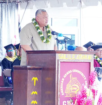 Gov. Lemanu Peleti Mauga 
