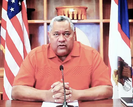 Gov. Lemanu Peleti Mauga 