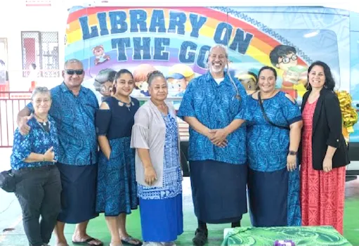 Feleti Barstow Public Library team