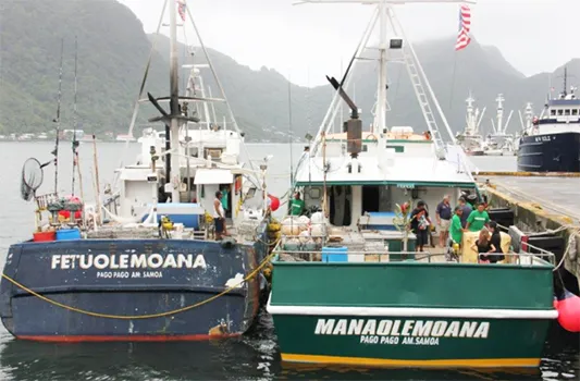 Two American Samoa longline vessels