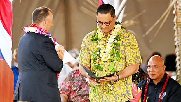Hawaii Lt. Governor, Josh Green and Amerian Samoa Lt. Governor Talauega Eleasalo Va'alele Ale