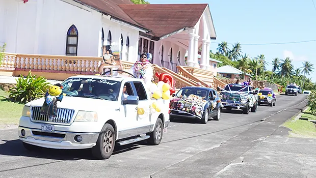 Manu'a graduation day parade