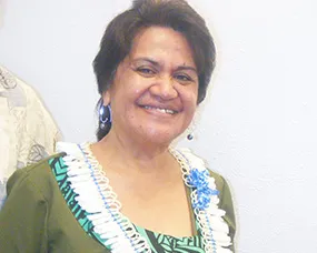 Education director Dr. Ruth Matagi-Tofiga 
