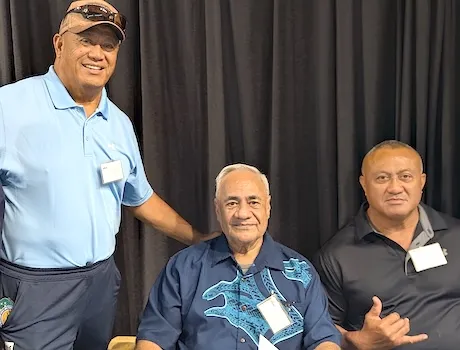 Fa’aliga Matagi, Ufagafa Ray Tulefano, and Ta’alo Lauofo