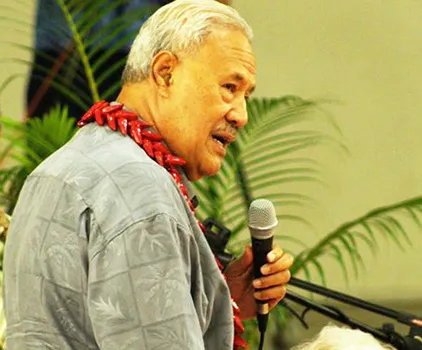   Secretary of Samoa Affairs Mauga Tasi Asuega