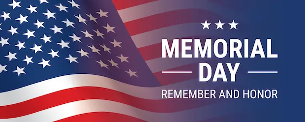 Memorial Day banner