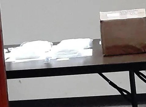 Packages of Methamphetamine 