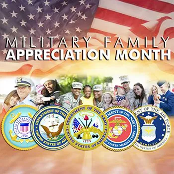 Military Families Appreciation Month banner