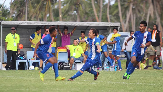 Milo and Gabriel celebrate