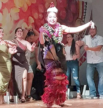 Miss American Samoa 2019-2020, Epifania Petelo. 