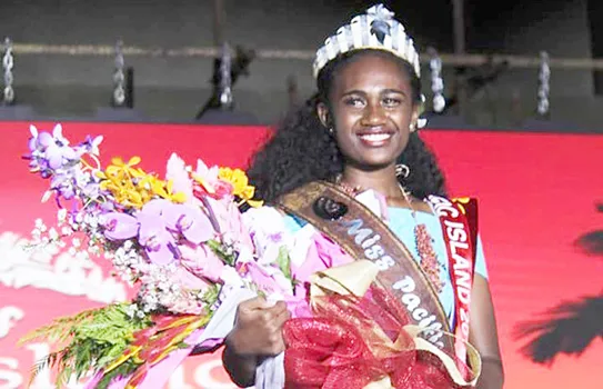  Miss Pacific Islands, Leoshina Mercy Kariha
