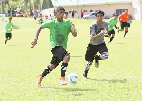 MJ Danielson, Leone Lions’ varsity player