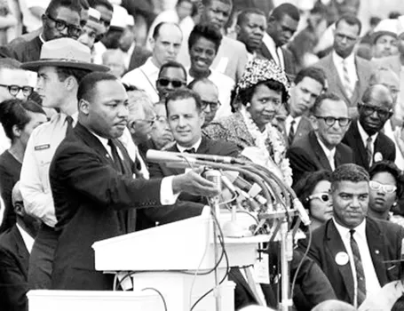 Martin Luther King, Jr. speaking