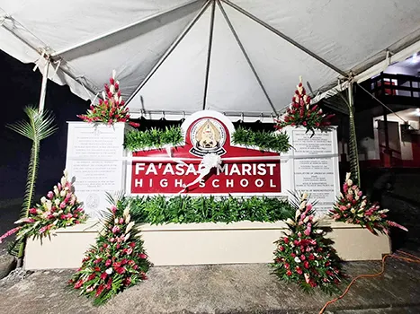 Monument and sign 