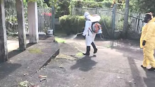 SPRAYING TO PREVENT DENGUE FEVER